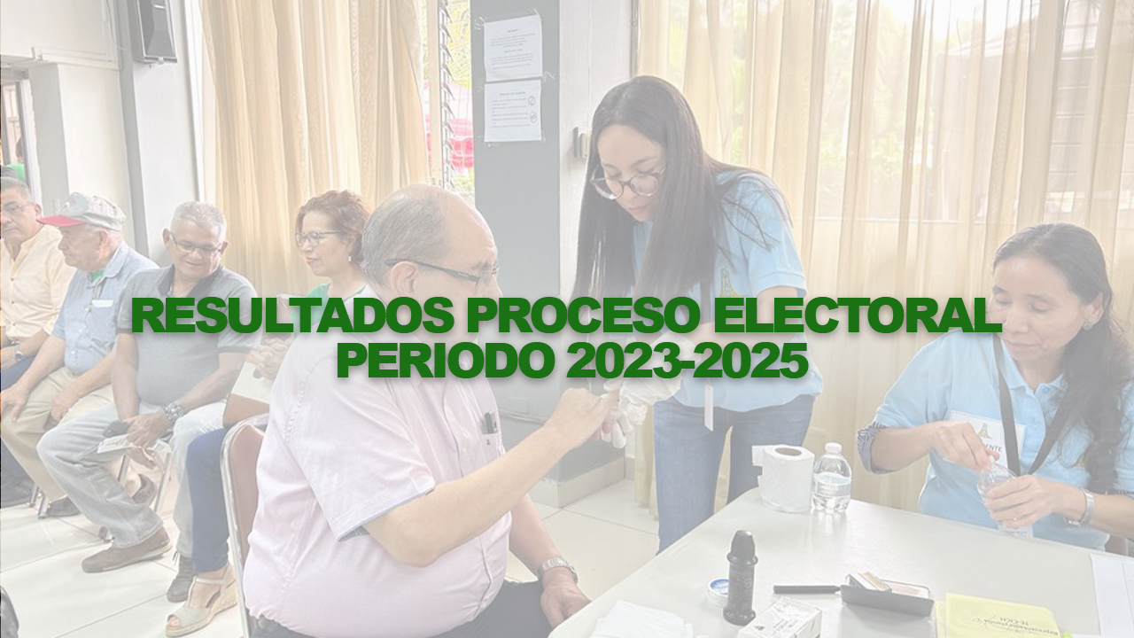 Comunicado resultados proceso electoral periodo 20232025 Colegio de