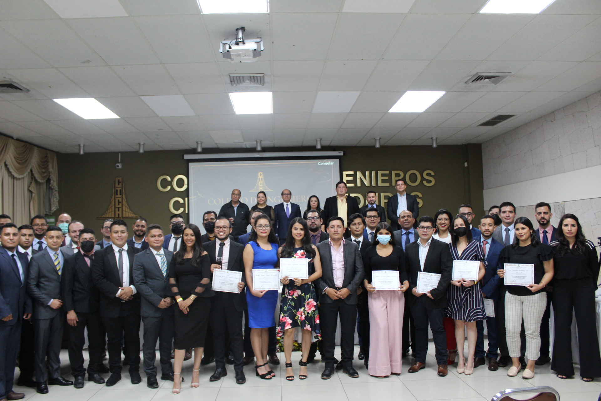 Un total de 46 Ingenieros Civiles se Integran al Colegio de Ingenieros Civiles de Honduras