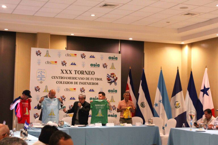 Congresillo de entrada XXX Torneo Centroamericano Colegios de Ingenieros